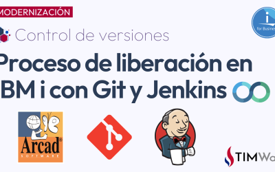 Demo: Proceso de liberación en IBM i – AS400 utilizando Git y Jenkins con Arcad Software