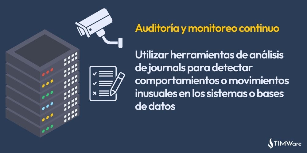 Monitoreo continuo de desviaciones en el cumplimiento